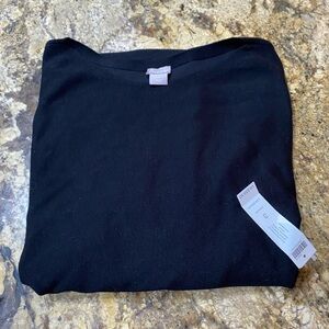 Chico’s Women’s Size 3 (XL)  Bateau-Neck Shirttail-Hem Pullover Sweater - BNWT